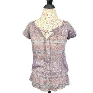 Wet seal flowy y2k 00s top size XS